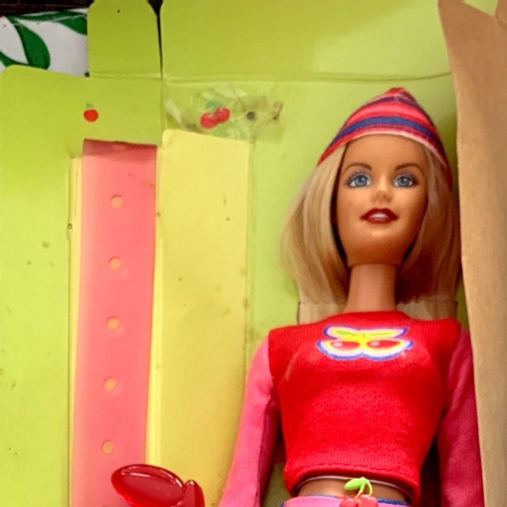Fruit Style Barbie Doll is a 2002 Mattel production.